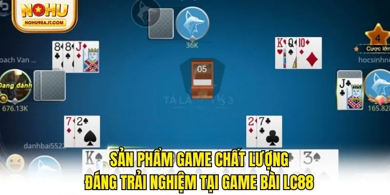 Các sản phẩm game chất lượng đáng trải nghiệm tại Game bài Lc88